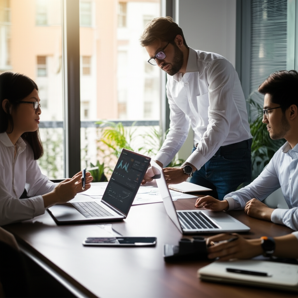 Xevlon team collaborating